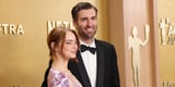 Emma Stone and Dave McCary Have a Rare Red Carpet Date Night at the 2026 Actor Awards
