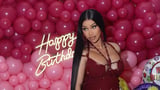 Pregnant Cardi B rocks sheer dress with cutouts as she celebrates 33th birthday: 'The Jesus year'