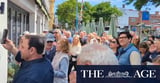 Hostile residents chant ‘shame’ at premier as city-changing housing plan launched