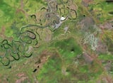 Earth from Space: Batagaika Crater