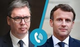 Vučić announces "open" conversation with Macron on "developments in Kosovo": I underlined our commitment to dialogue