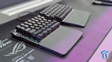 ROG Falcata split 75% wireless keyboard announced - innovative, ergonomic, and Hall-Effect