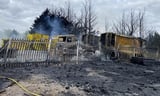 Fire spreads from industrial unit to lorries and skips in Basildon