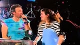 Coldplay frontman Chris Martin accused of 'dehumanising Jews' after inviting Israeli fans on stage before welcoming gig-goers from Palestine