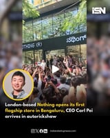 Indian Startup News on Instagram: "Nothing on Saturday opened its first flagship store in India, marking the brand’s debut global retail space outside its home city of London.
The 5,032-square-foot store, located at 660/1, 100 Feet Road, 1st Stage, Indiranagar, Bengaluru, will showcase products from Nothing and its subsidiary CMF, along with official merchandise, including apparel.
The store will operate daily from 11 AM to 9 PM.
Nothing CEO Carl Pei arrived at the inauguration venue in an autorickshaw, drawing attention from onlookers and fans gathered outside the store.
The Bengaluru outlet is the company’s first global store outside London, where it operates the Nothing Store Soho at 4 Peter Street.
According to the company, the store’s design is inspired by the retro-futurism of 1970s assembly lines and workshops. Materials such as concrete, aluminium, steel and glass have been left raw and unadorned to reflect the brand’s minimalist design philosophy.
The space includes a dedicated experiential area where customers can interact with Nothing’s devices and explore their design features before making purchase decisions.
#Nothing #bengaluru #retail #store #indianstartupnews"