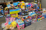 Australian man charged after ‘three truckloads’ of stolen Lego and toys found at his home