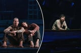 ‘Swept Away’ review: Strange Broadway shipwreck show has pretty folk songs — and cannibalism