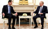 Russian president met Syria's al-Assad in Moscow, state media says