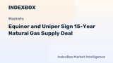 Equinor and Uniper Sign 15-Year Natural Gas Supply Deal