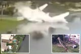 2 killed when small plane crashes in Florida moments after taking off for Jamaica to deliver hurricane relief supplies, harrowing video shows