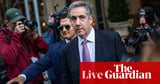 Trump hush-money trial: Michael Cohen expected back in court for final day of testimony – live