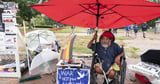 A decades-long peace vigil outside the White House is dismantled after Trump's order - Los Angeles Times
