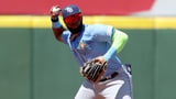 Rays send Junior Caminero, No. 2 prospect in MLB, back to minors to begin season