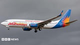 Storm Boelo sees passenger plane leave runway at Birmingham Airport