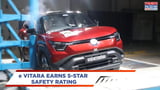 Maruti Suzuki e Vitara Gets 5-Star Safety Rating In Bharat NCAP Crash Tests