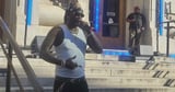 Young Thug performs at Fulton County courthouse in Atlanta