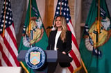 Melania Trump unveils Trump Accounts spinoff for foster kids | AP News