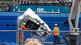 Vessel's implosion can be heard on new video from expedition to Titanic wreckage
