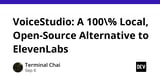 VoiceStudio: A 100% Local, Open-Source Alternative to ElevenLabs