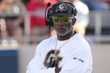 Falcons legend Deion Sanders says he is cancer free after bladder removal surgery