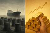 Divergent Paths: Oil Drowns in Oversupply as Gold Shines Bright in Safe-Haven Rally