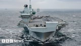 HMS Prince of Wales departs from Portsmouth on major deployment
