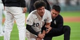 Vargas hits 1st slam -- then hurts wrist in collision in Sox latest injury setback