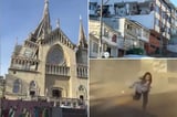 Nearly 100-year-old church crumbles as deadly 7.4-magnitude earthquake rocks Colombia