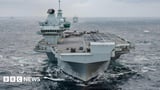 HMS Prince of Wales departs from Portsmouth on major deployment