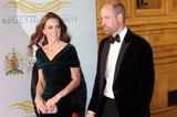 Kate Middleton and Prince William Hit First Red Carpet in 2 Years in Matching Velvet Looks