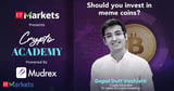 Should you invest in meme coins? Crypto educator Gopal Dutt Vashisht guides you through the decision to in