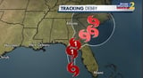 Tropical Storm Debby may become hurricane before making landfall, impacting Georgia