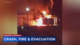 Over 100 residents evacuated after van crash, fire at senior living facility in Galloway, NJ