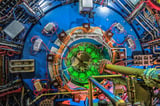 Surprising result seen in primordial matter inside atom smasher