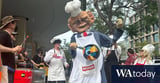 ‘Roger the Cook’: Protesters converge on Woodside’s Perth HQ amid gas plant extension furore