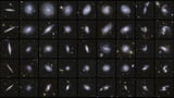 European telescope studying the dark universe unveils new images of distant galaxies