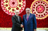 Russia's Putin arrives for summit meetings in Tajikistan in Central Asia