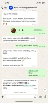 WhatsApp AI bot Xara wants to make banking in Nigeria as easy as chatting