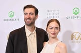Emma Stone Wears a Glamorous Bridal White Gown for a Rare Date Night With Husband Dave McCary