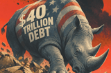 $40 trln US debt: Gray rhino and black swan
