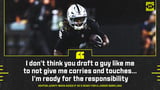 Raiders' Ashton Jeanty Says You Don't 'Draft a Guy Like Me to Not Give Me Carries'