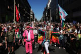 Giant crowd at Pride in Budapest defies repressive new Hungarian law