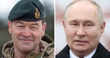 Former British Army chief issues 5-year warning over 'UK-Russia war'