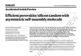 LONGi 's Tandem Solar Cell Breakthroughs Consecutively Published Online In Nature and Science --LONGi