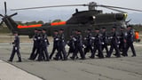 Farewell parade in Cyprus marks retirement of RAF Puma after 54 years of service