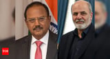 NSA Ajit Doval, Iranian counterpart discuss bilateral ties