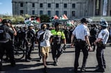 Police arrest 34 people at the Brooklyn Museum after protesters occupy building