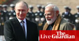 Putin-Modi summit in India amid US trade pressure – latest updates