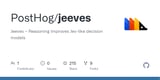 GitHub - PostHog/jeeves: Jeeves – Reasoning improves Jev-like decision models