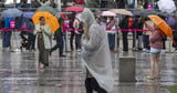 Yellow weather warnings as summer ends with heavy showers and flooding